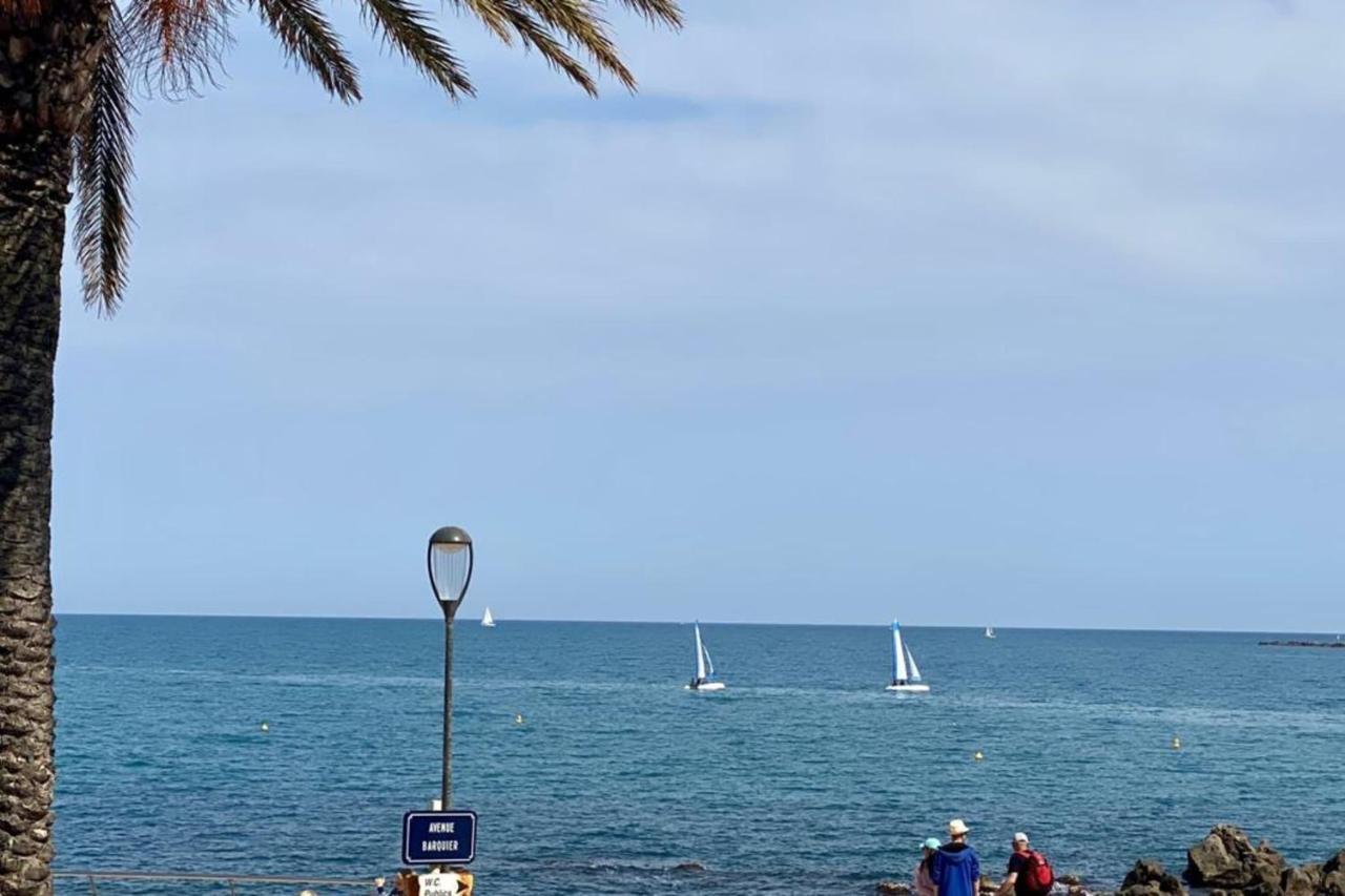 Fully Equipped Beachfront Studio In The Heart Of The City Center Bd Leclerc Antibes Exterior photo